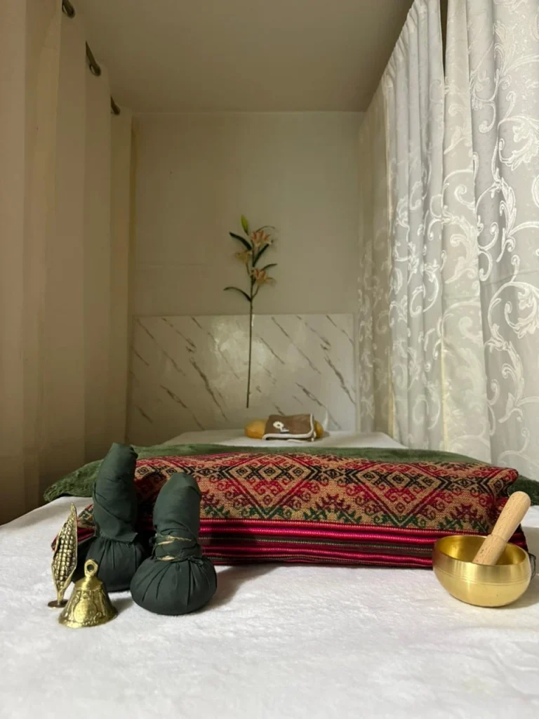 Relaxing massage session at Mama Pacha Cusco